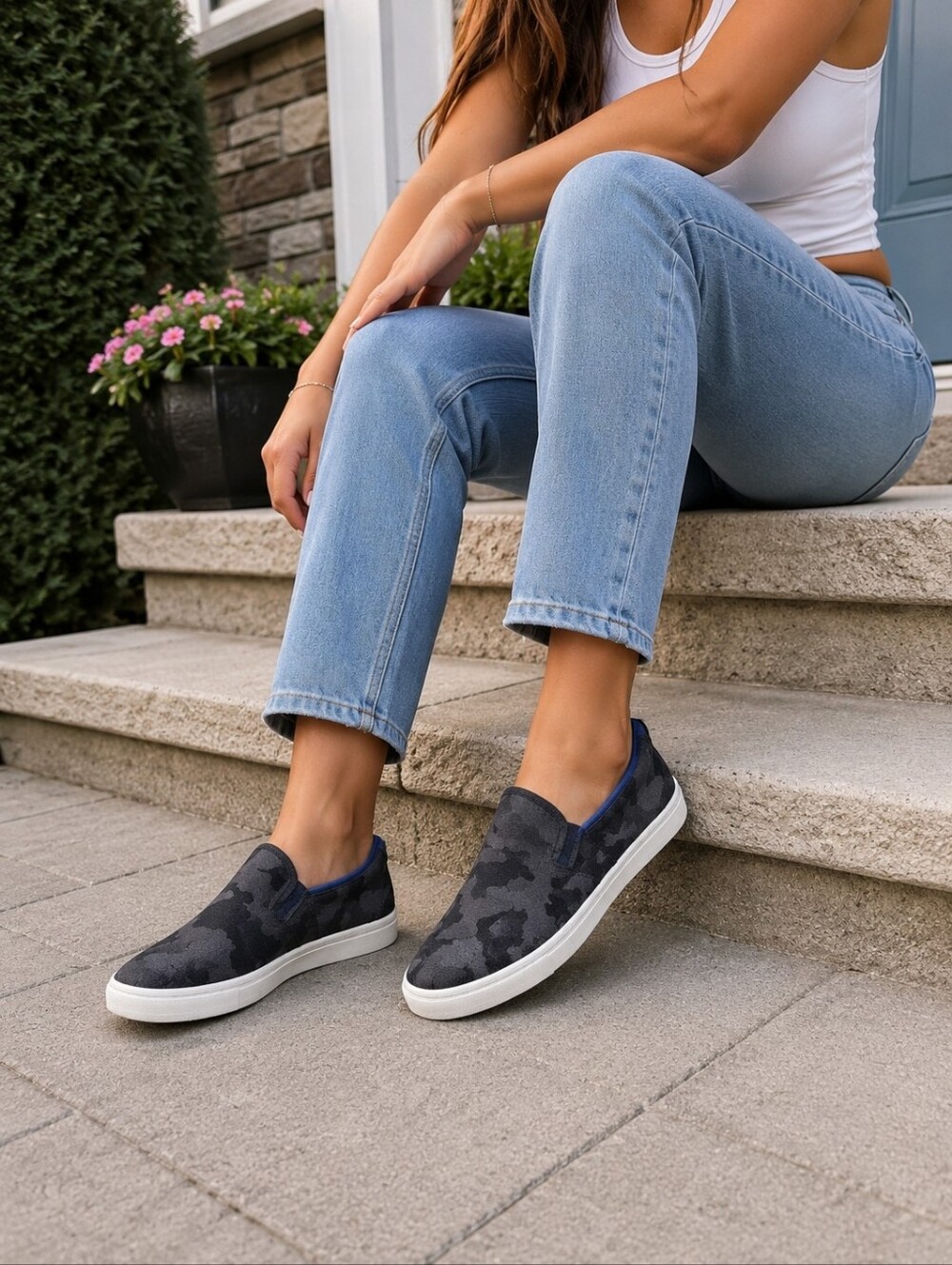 Rothy's The Original Slip On Sneaker Size 8